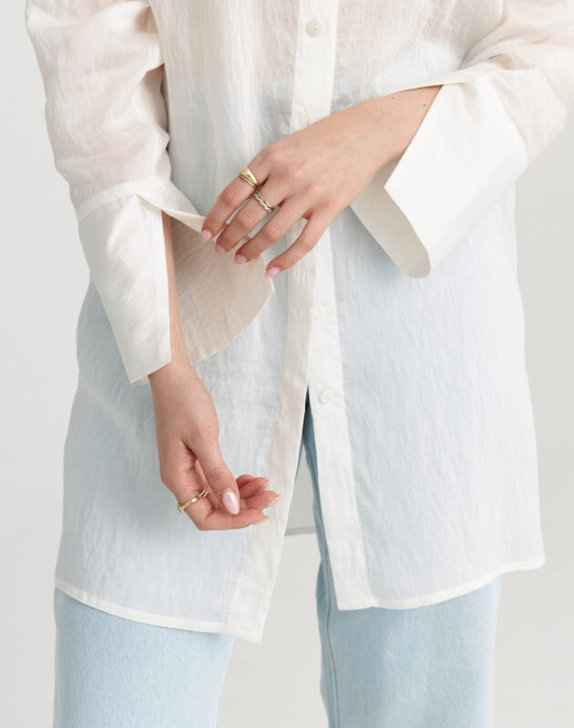 suava koszula tencel tkanina naturalnego pochodzenia zrównoważona produkcja